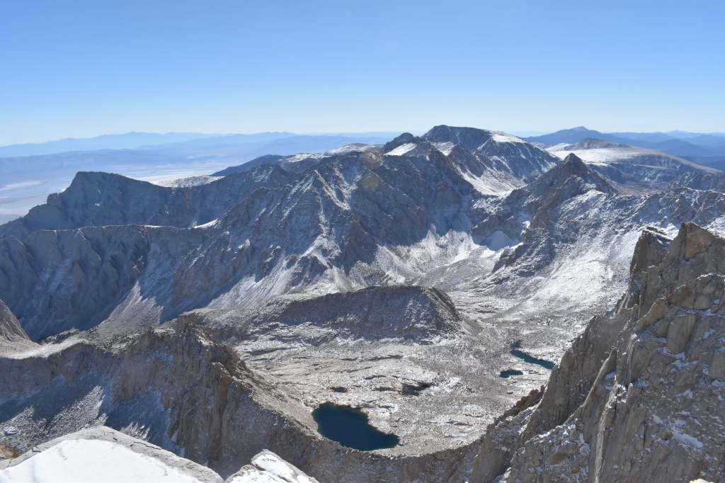 View from Mount Whitney Summit