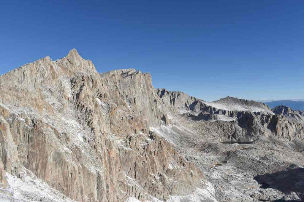 View of Mount Whitney from the Top of the 99 Switchbacks