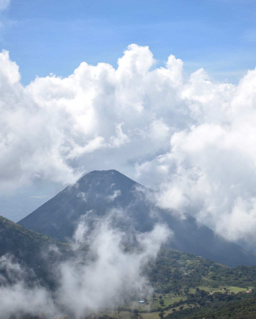 View from Santa Ana Volcano, El Salvador